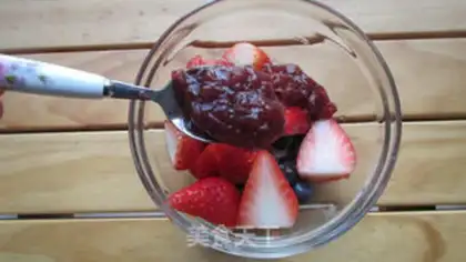Make Lighten up the Ganash fruit step 7