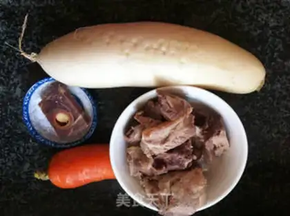 Make Salted ham and radish soup step 4