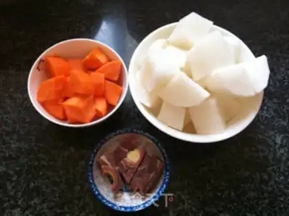 Make Salted ham and radish soup step 5