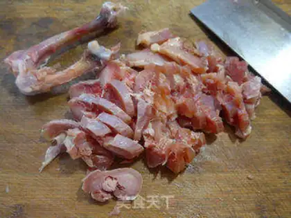 Make Dutch beans for chicken step 1