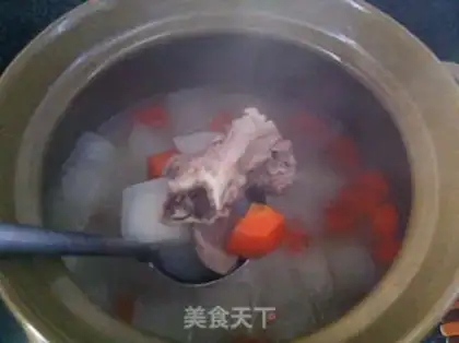 Make Salted ham and radish soup step 8