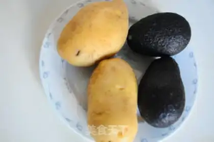 Make Potato butter salad step 1