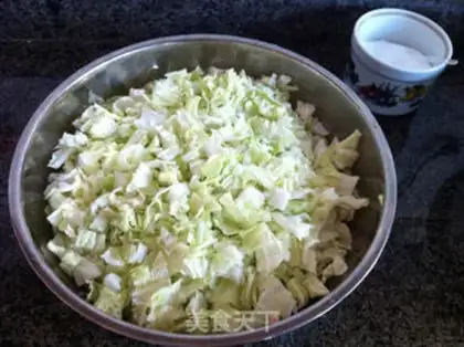 Make Bean tofu evaporation step 1