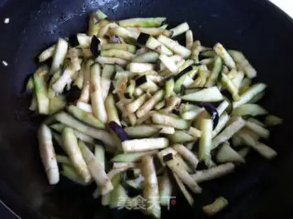 Make Garlic eggplant step 3