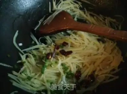 Make Spicy potatoes step 7