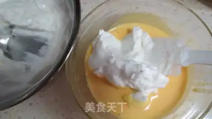 Make Vanilla chili cake -- basic cake step 11