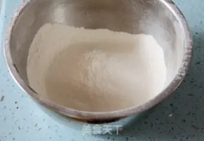Make oats banana butter cake step 1