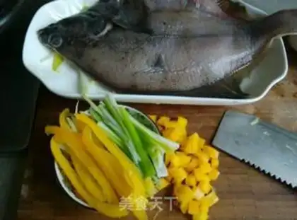 Make Vacuated gold plate fish step 1