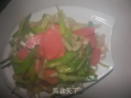 Make Three pieces of noodles step 8