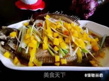 Make Vacuated gold plate fish step 5