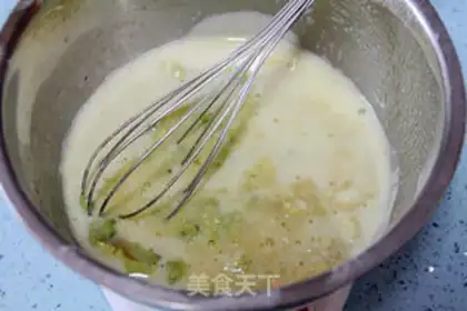 Make oats banana butter cake step 5