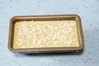 Make oats banana butter cake step 8