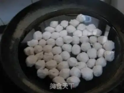Make Handmade fishballs step 12