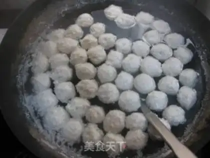 Make Handmade fishballs step 13