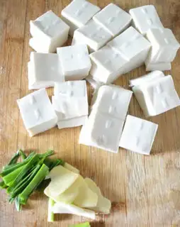 Make The tofu of the bass step 1