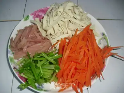 Make A thousand carrots of fried meat step 0