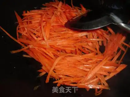 Make A thousand carrots of fried meat step 3