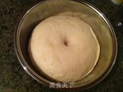 Make Pumpkin double-coloured buns step 2