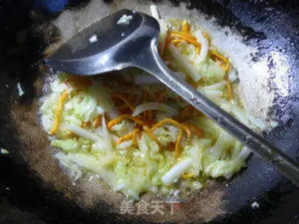 Make Weed mushrooms and cabbage step 4