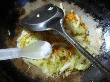 Make Weed mushrooms and cabbage step 6