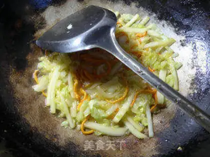 Make Weed mushrooms and cabbage step 7