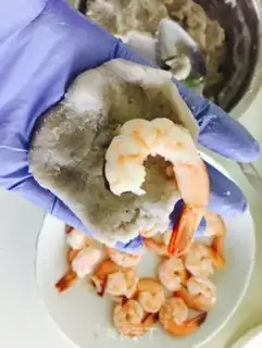 Make Tartar shrimp ball step 7