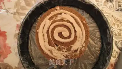 Make Coffee stake cake rolls step 19