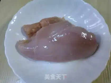 Make Spicy chicken silk step 0