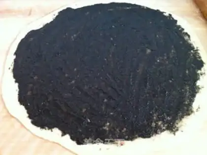 Make Black sesame pancakes step 2