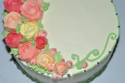 Make Butterfruit cake step 22