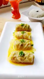 Make Creative New Year night cabbage box step 9