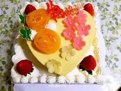 Make Strawberry mango mousse step 34