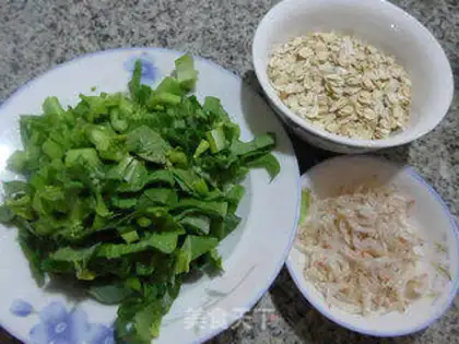 Make Shrimp oil, oatmeal step 0