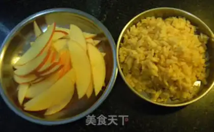 Make English cinnamon apple cake step 0