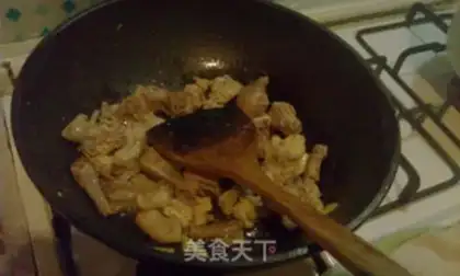 Make Garlic peppers and chickens step 5
