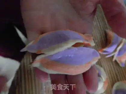 Make Butterfly dumplings step 7