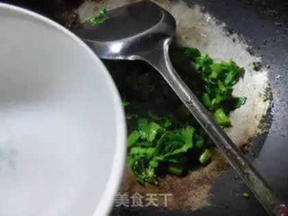 Make Shrimp oil, oatmeal step 2