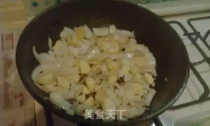 Make Garlic peppers and chickens step 6