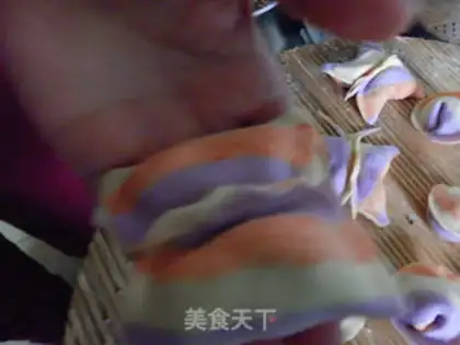 Make Butterfly dumplings step 8