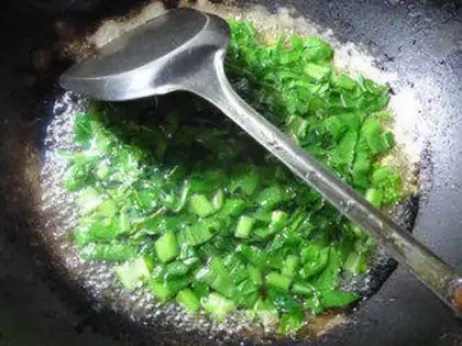 Make Shrimp oil, oatmeal step 3