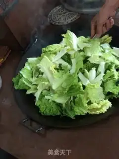 Make Garlic cabbage step 2