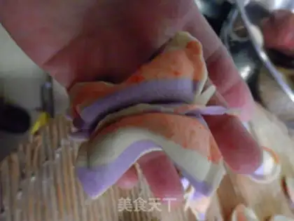 Make Butterfly dumplings step 10