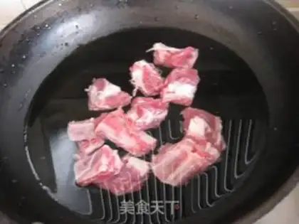 Make Chestnut steak step 1