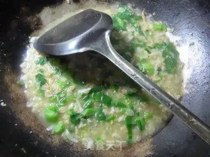 Make Shrimp oil, oatmeal step 6