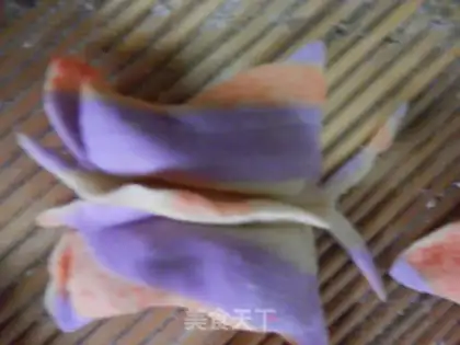 Make Butterfly dumplings step 11