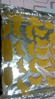 Make Flower-shaped cookies step 7