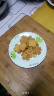 Make Flower-shaped cookies step 8