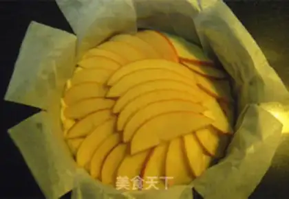 Make English cinnamon apple cake step 7
