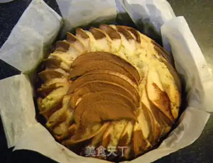 Make English cinnamon apple cake step 9