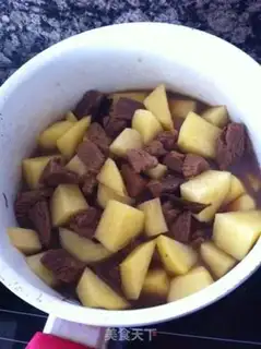 Make Potato loves beef step 5